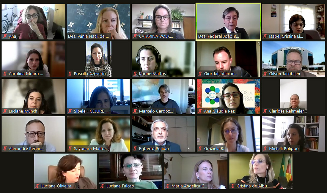 No momento, você está visualizando TRF4 promove curso sobre Justiça Restaurativa (09/09/2021)