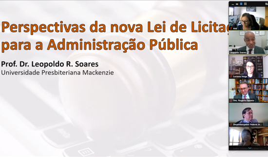 Leia mais sobre o artigo TRF4 inicia seminário abordando as perspectivas da nova Lei de Licitações (20/10/2021)