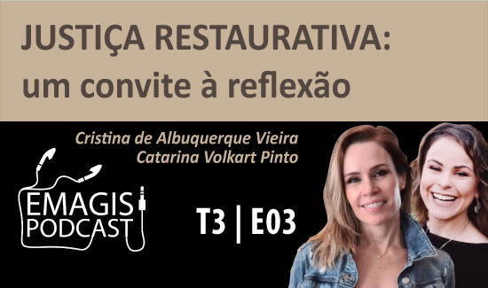 Leia mais sobre o artigo Emagis Podcast aborda a Política de Justiça Restaurativa no Judiciário brasileiro e no TRF4 (21/10/2021)