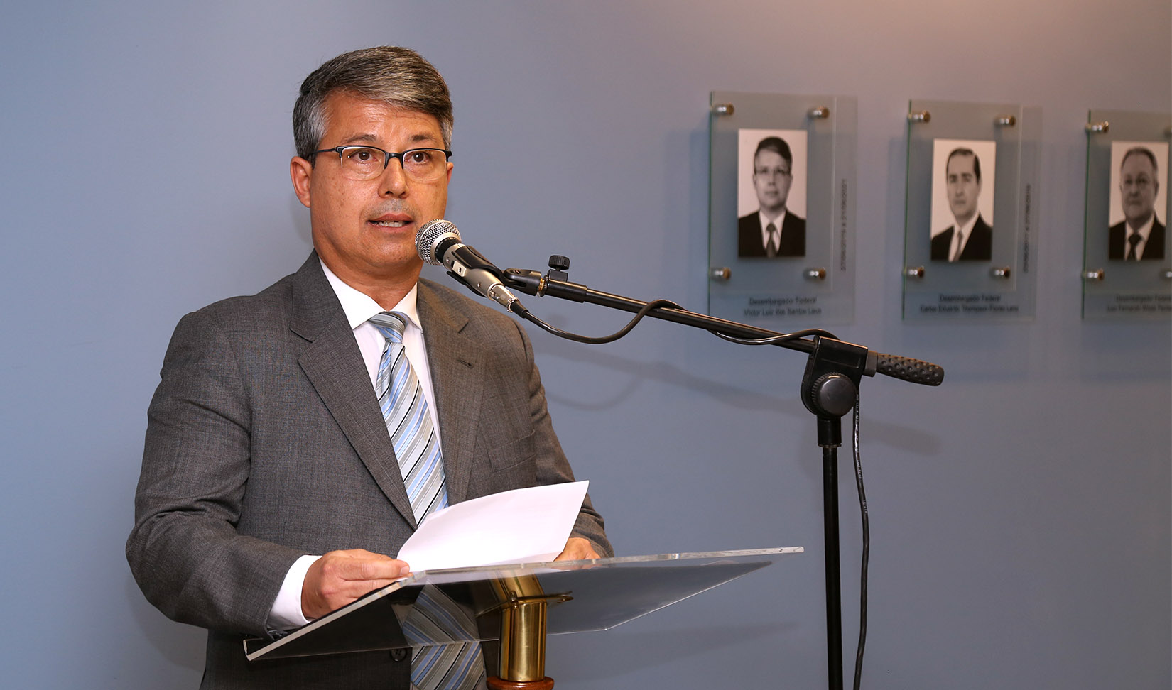 No momento, você está visualizando Desembargador Victor Laus inaugura retrato e lembra enfrentamento da pandemia (21/10/2022)