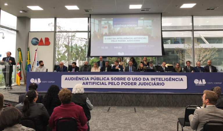 Leia mais sobre o artigo Presidente participa de audiência pública da OAB-RS sobre Inteligência Artificial (10/10/2022)
