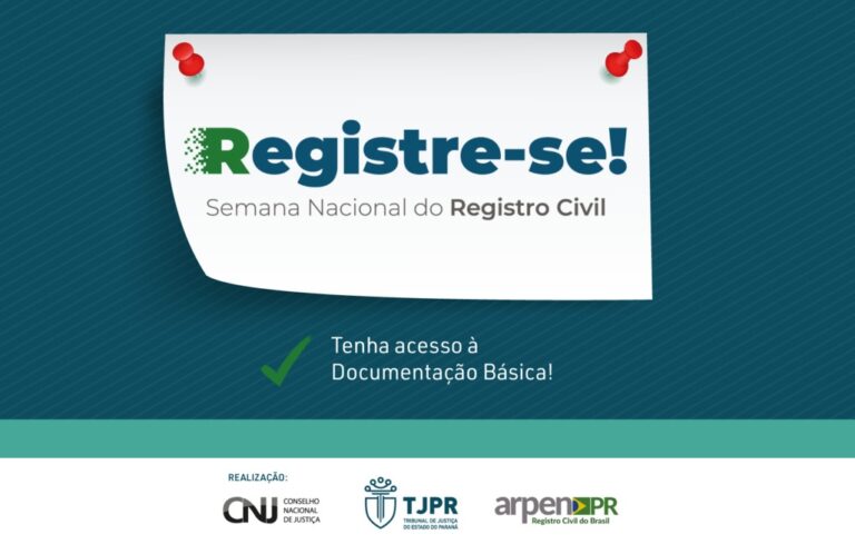 Leia mais sobre o artigo JFPR participa da 1ª Semana Nacional do Registro Civil – Registre-se! (05/05/2023)