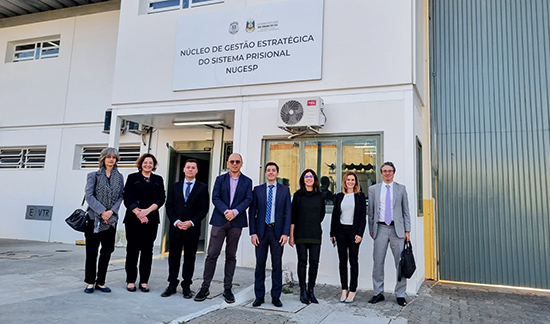 Leia mais sobre o artigo Juízes auxiliares da Corregedoria visitam Núcleo de Gestão do Sistema Prisional do RS (07/07/2023)