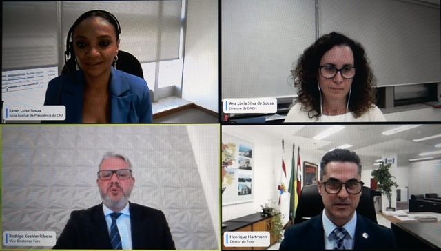 Leia mais sobre o artigo Palestra com juíza auxiliar do CNJ aborda racismo e antirracismo no Judiciário (07/08/2023)