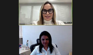 Leia mais sobre o artigo Desembargadora Ana Blasi realiza reunião com magistrada que foi a primeira ouvidora da Mulher do CNJ (22/08/2023)