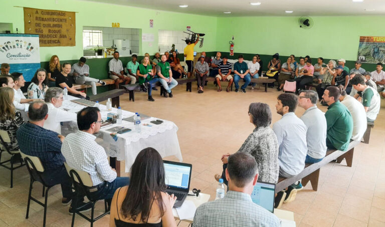 Leia mais sobre o artigo Resoluções consensuais são consolidadas em audiência promovida pelo TRF4 no Quilombo São Roque (22/02/2024)