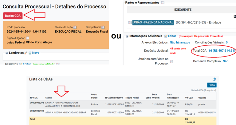Leia mais sobre o artigo Nova funcionalidade do eproc permite atualização rápida das Dívidas Ativas da União (22/03/2024)