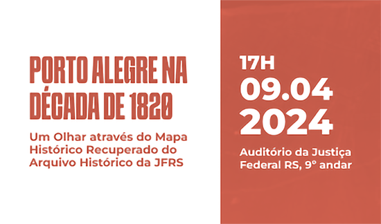 Leia mais sobre o artigo Um olhar através do mapa histórico – aula aberta: “Porto Alegre na Década de 1820” (05/04/2024)