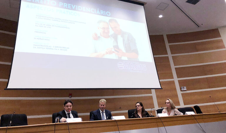 Leia mais sobre o artigo Curso aborda novas soluções aplicadas ao Direito Previdenciário (05/04/2024)