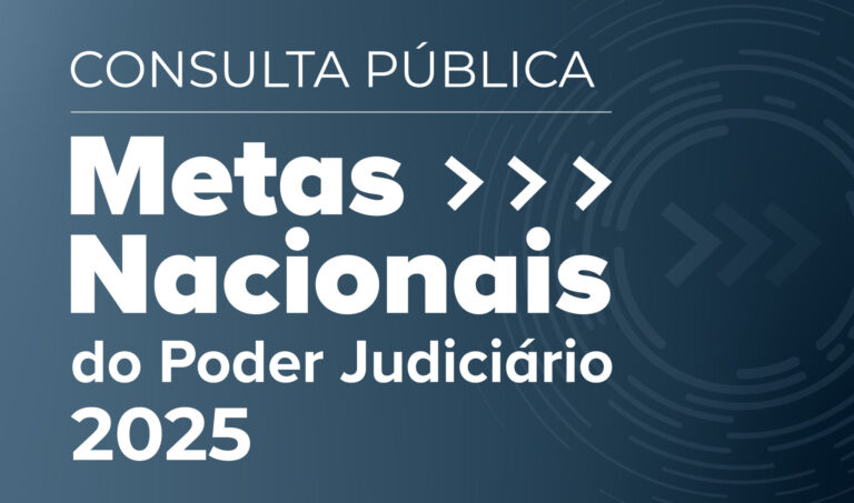 Leia mais sobre o artigo Consulta pública envolve a sociedade na elaboração de Metas Nacionais do Judiciário para 2025 (29/10/2024)