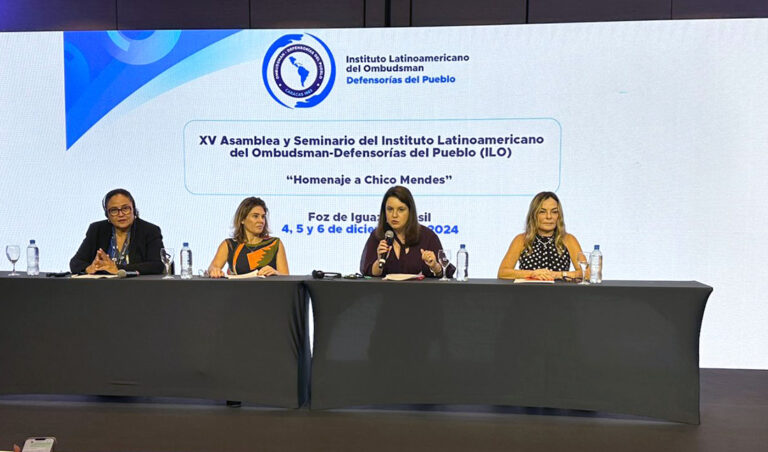Leia mais sobre o artigo Desembargadora Blasi fala sobre combate à violência contra mulheres em evento com autoridades da América Latina (05/12/2024)