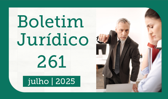 Leia mais sobre o artigo A edição nº 261 do Boletim Jurídico do TRF4 já está disponível (10/07/2025)