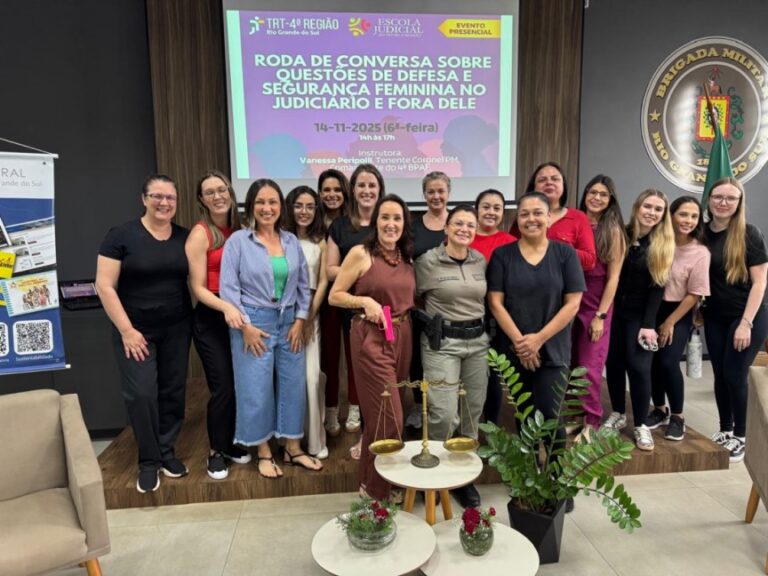 Leia mais sobre o artigo Mulheres da JF Santa Rosa participam de curso sobre segurança feminina (19/11/2025)