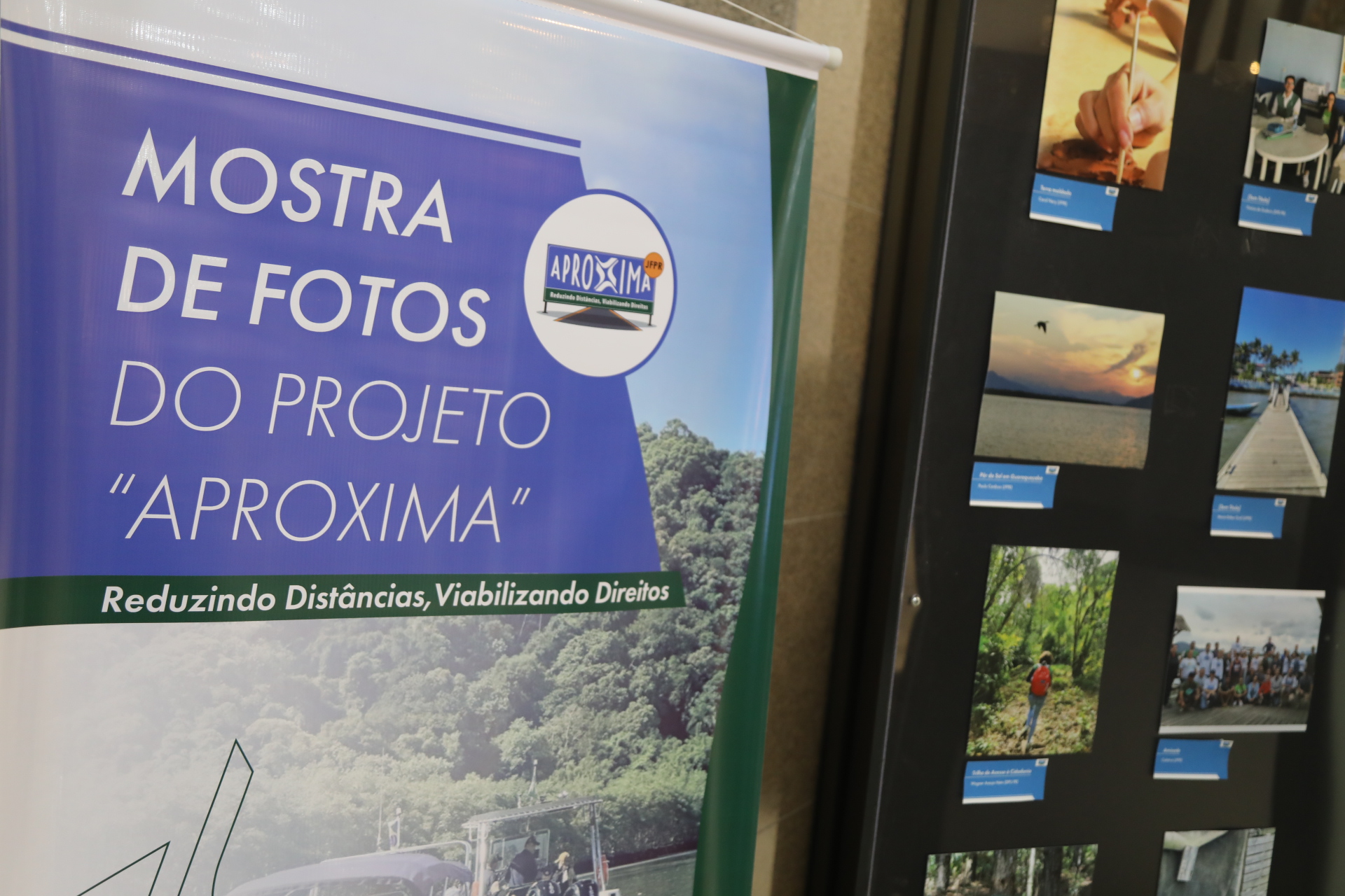 No momento, você está visualizando Mostra fotográfica ilustra momentos e paisagens que marcam história do Projeto Aproxima (09/12/2025)