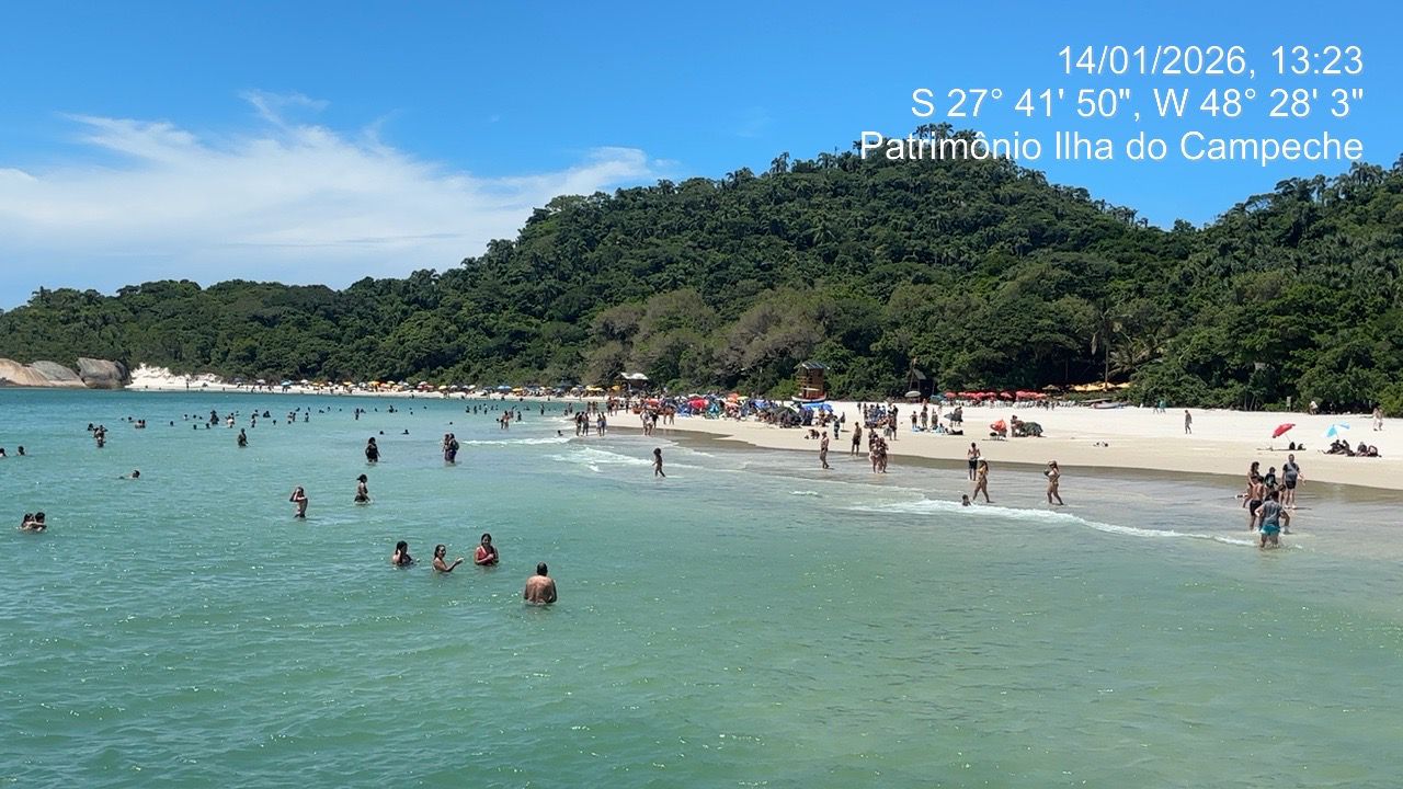 No momento, você está visualizando Novo modelo de gestão na Ilha do Campeche registra queda drástica no excesso de visitantes (14/01/2026)
