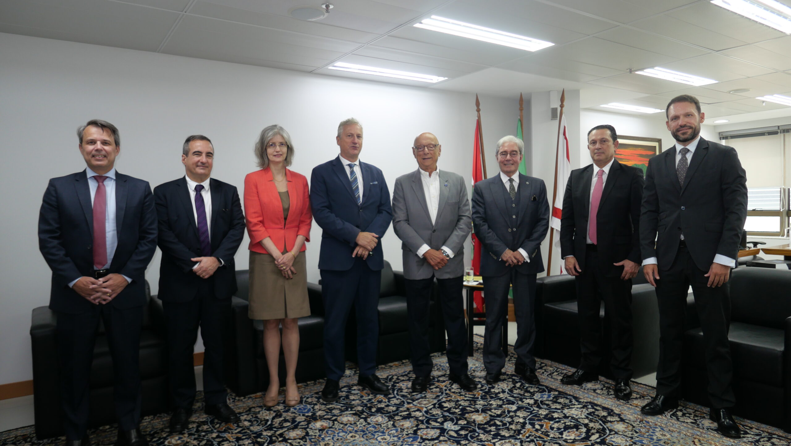 No momento, você está visualizando JFSC recebe visita do senador Esperidião Amin (23/02/2026)