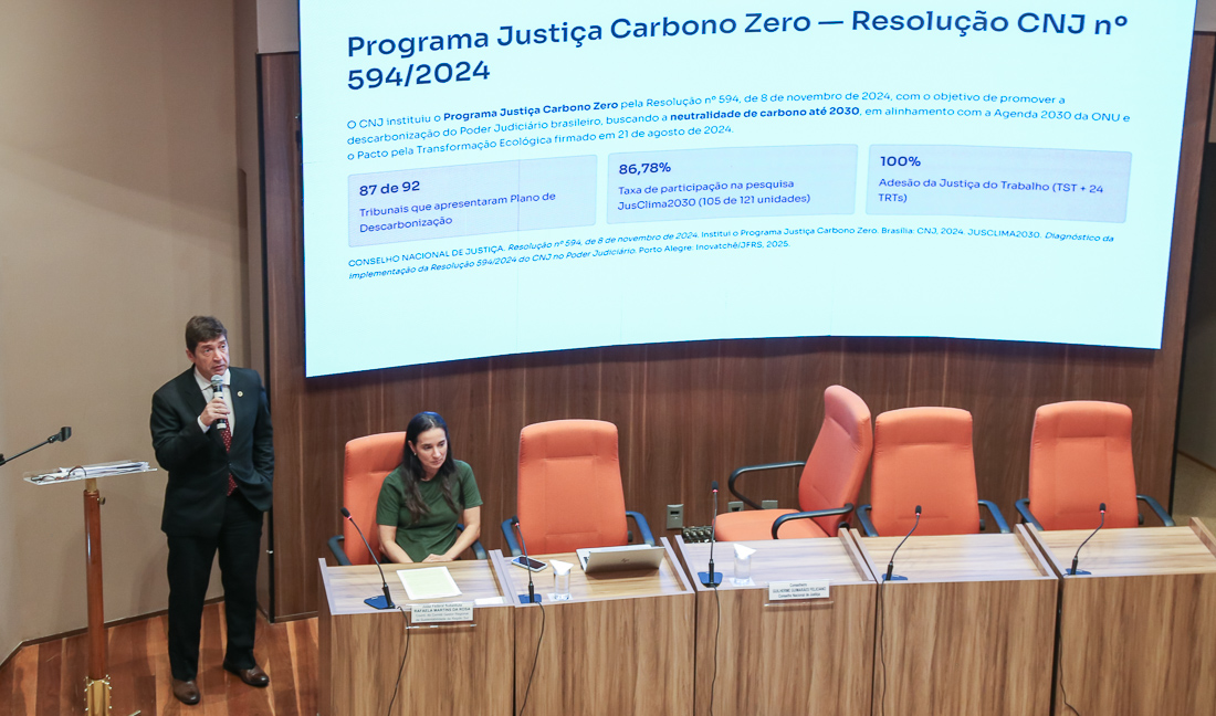 No momento, você está visualizando Solenidade no TRF4 marca o encerramento da 2ª Semana Nacional de Sustentabilidade (16/03/2026)