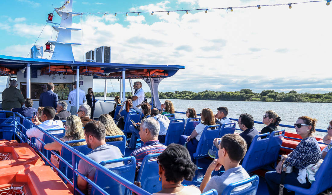 No momento, você está visualizando Participantes do evento realizam visita técnica ao Guaíba e Delta do Jacuí em Porto Alegre (13/03/2026)