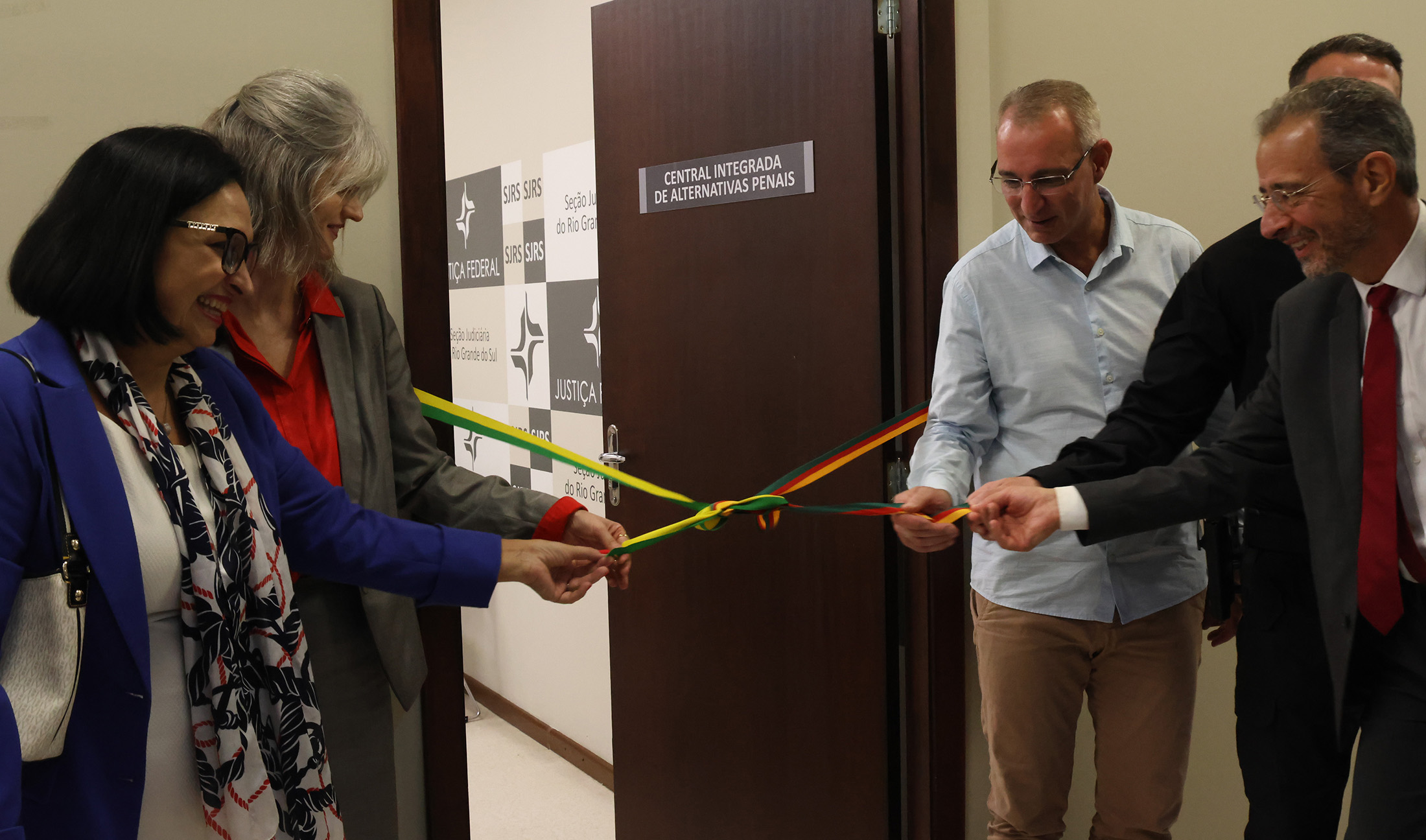 No momento, você está visualizando Inaugurada Central Integrada de Alternativas Penais da Justiça Federal em Porto Alegre (30/03/2026)