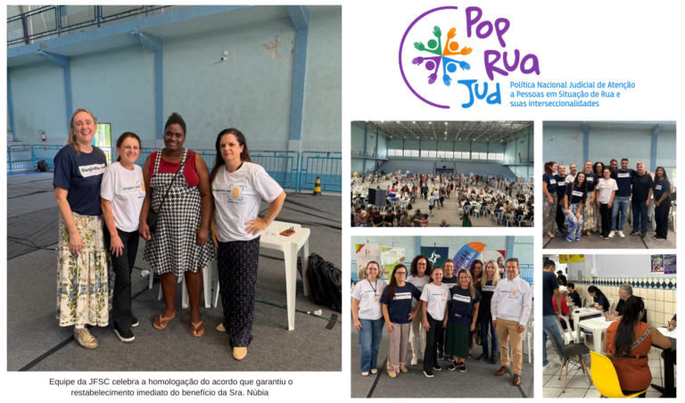 Leia mais sobre o artigo JFSC garante restabelecimento imediato de benefício para cidadã atendida no 3º Mutirão da Cidadania (22/04/2026)