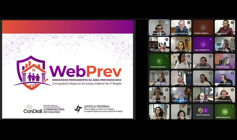 Leia mais sobre o artigo Corregedoria Regional promove 1ª edição do projeto de Webinários Permanentes da Área Previdenciária (30/07/2026)