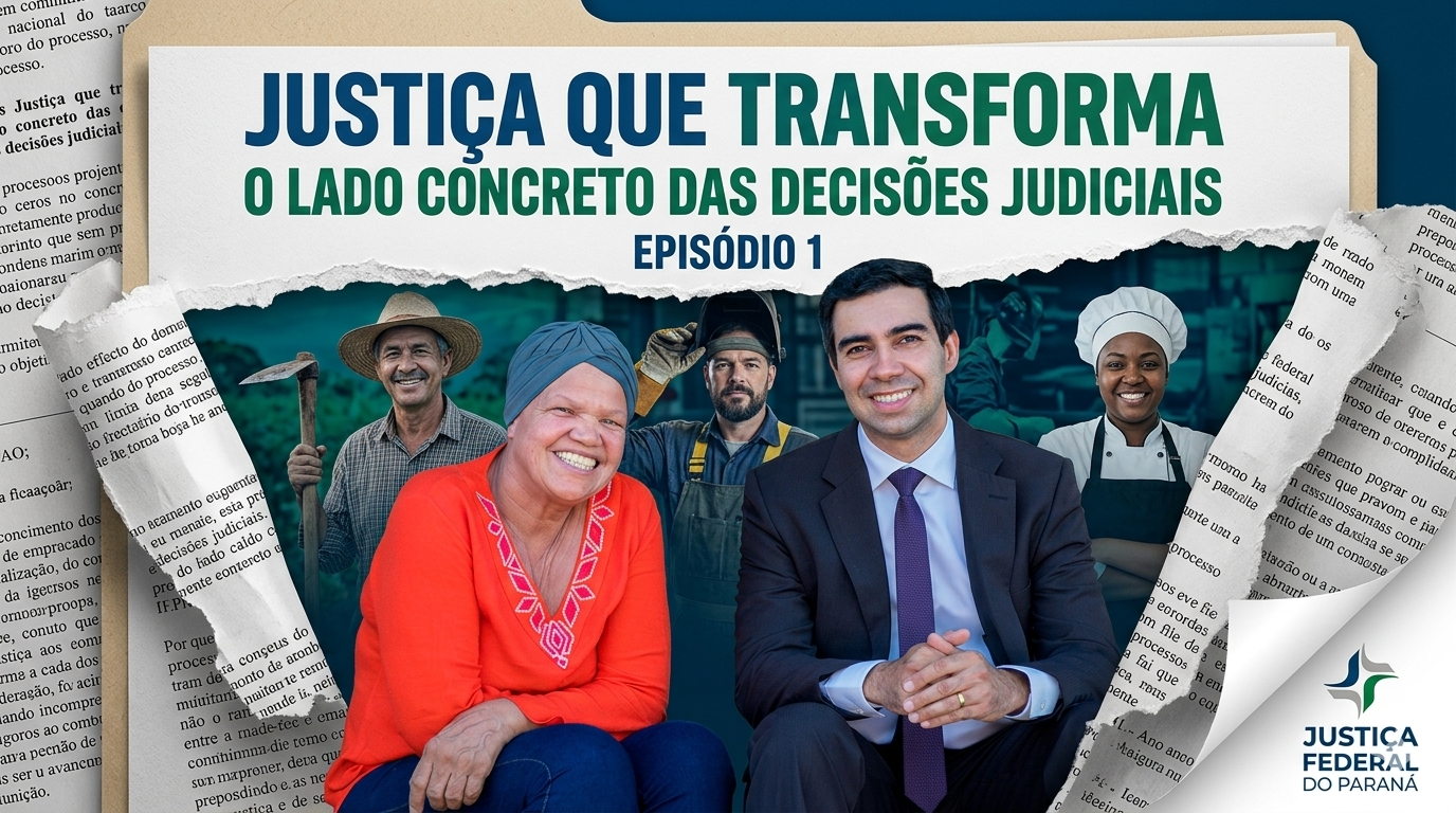 No momento, você está visualizando JFPR lança “Justiça que Transforma”, projeto audiovisual que revela impacto humano das decisões judiciais (31/07/2026)