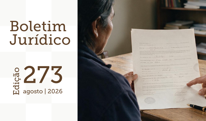 Leia mais sobre o artigo A edição nº 273 do Boletim Jurídico do TRF4 já está disponível (13/08/2026)